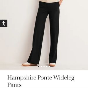 Hampshire Ponte Wide Leg Pants